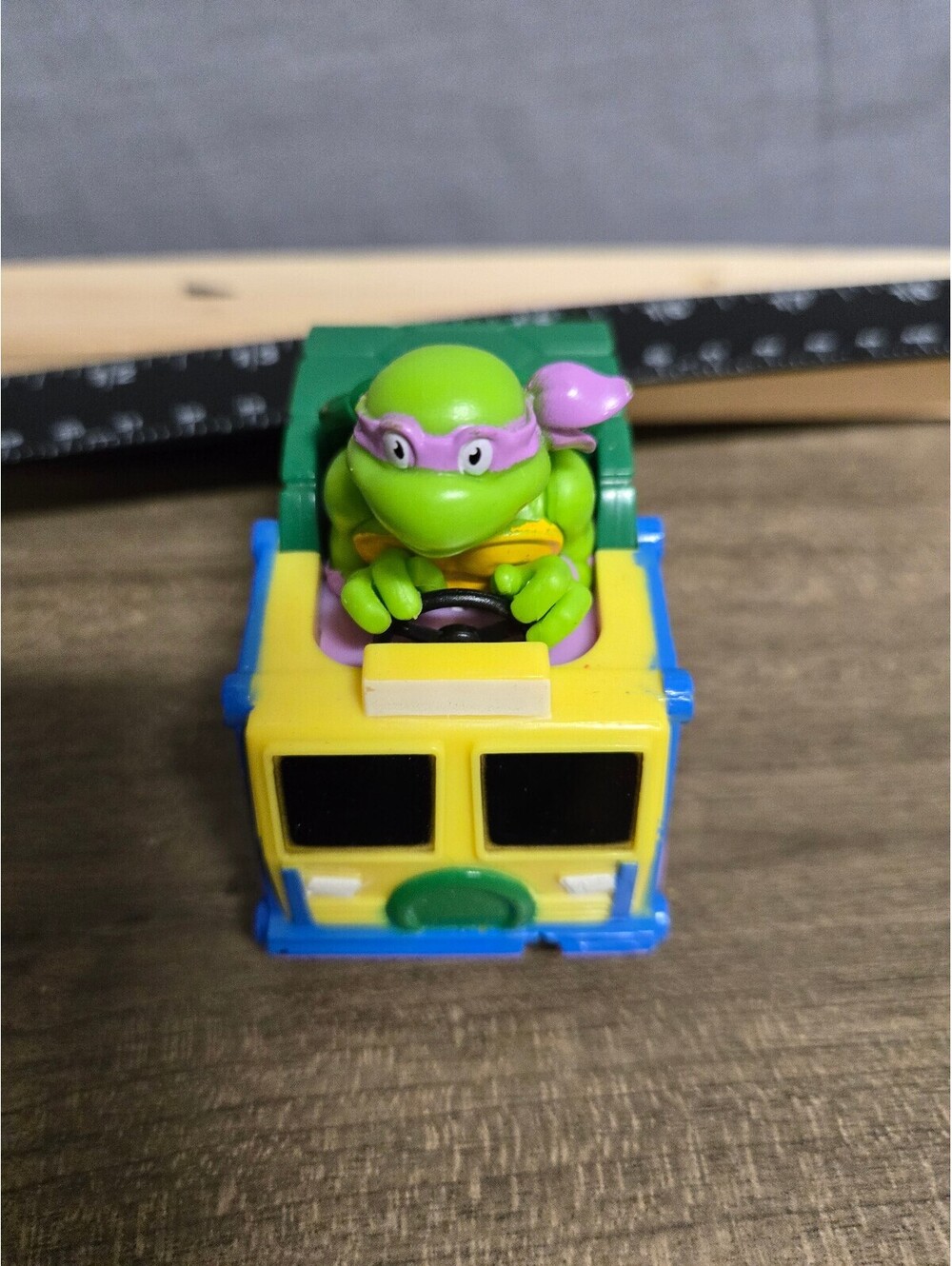 TMNT Donatello toy van Party Wagon Garbage Truck Mini Toy
